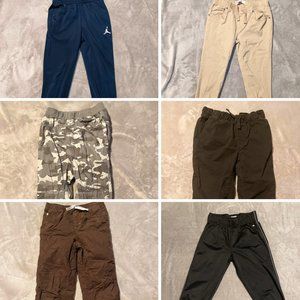 Boys Medium Athletic Pants Lot (Jordan, Levi, Woodland, West49, Gap, and more)